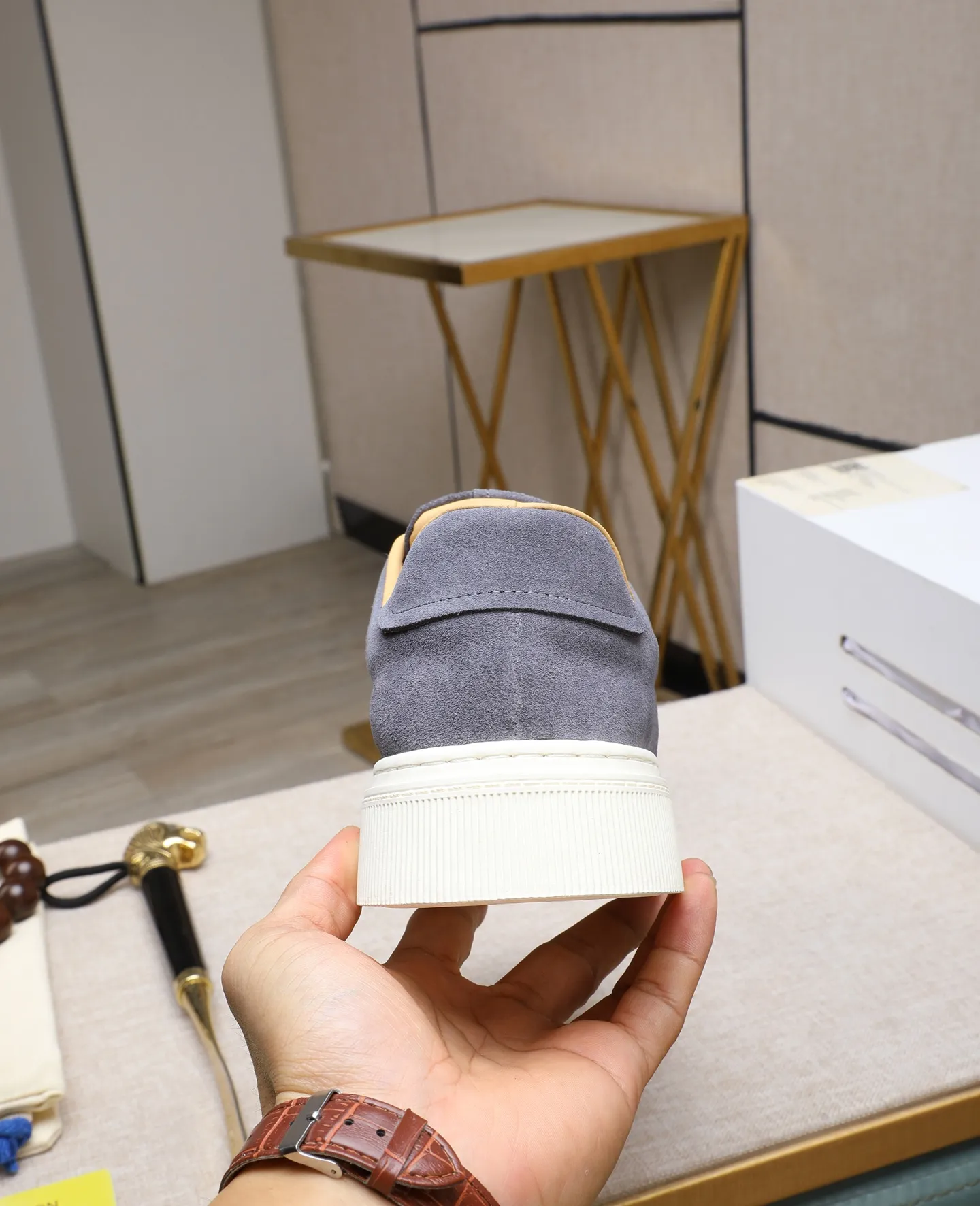 Men's shoes 💰460 [LV～] Men's casual shoes 2025z cabinet sales simultaneously 🔶Size: 38-44 #️⃣ 🔷3 colors🔜The upper is made of multi-material splicing➕cow leather lining, comfortable and breathable, sole: original comfortable and wear-resistant outsole, ⚠️real thing📱photographed🎬real thing is better📢📢📢